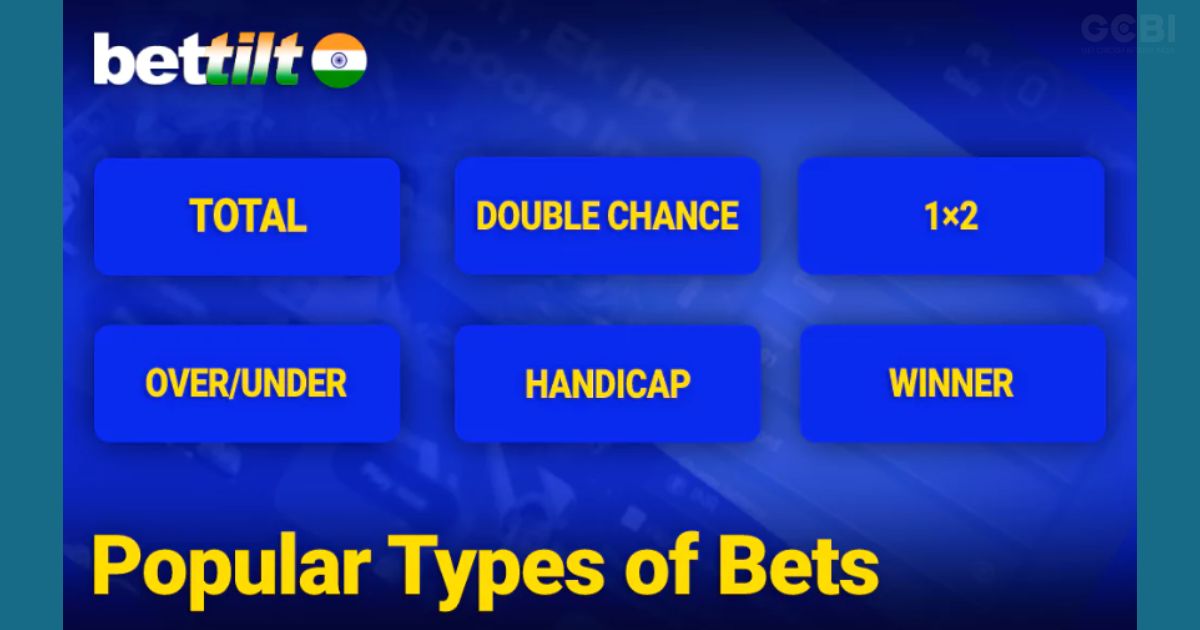 bettilt app types of bets