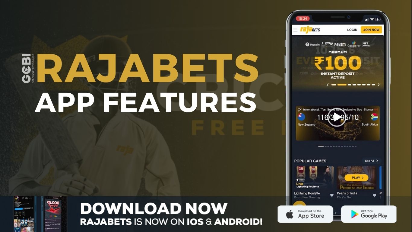 rajabets app key features