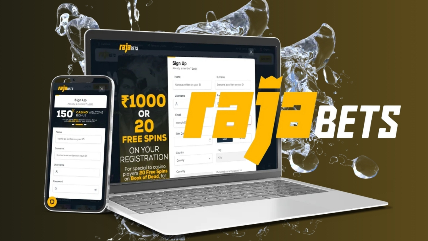 How to create an account on Rajabets App