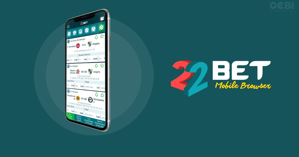 22bet mobile browser