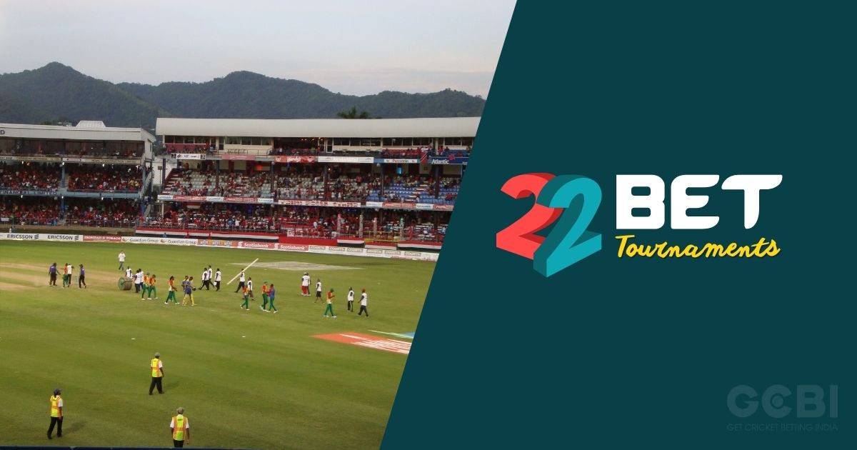 22bet cricket betting tournament