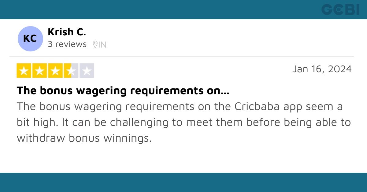 cricbaba app review by Krish