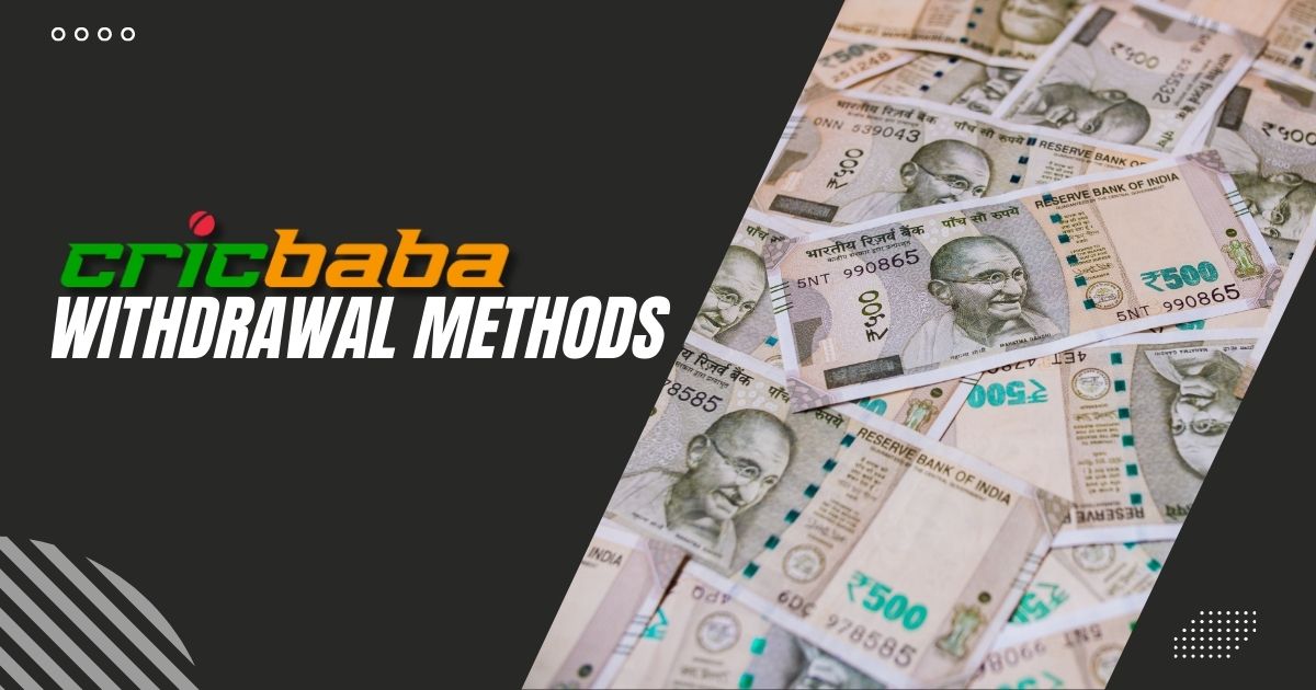 cricbaba withdrawal methods