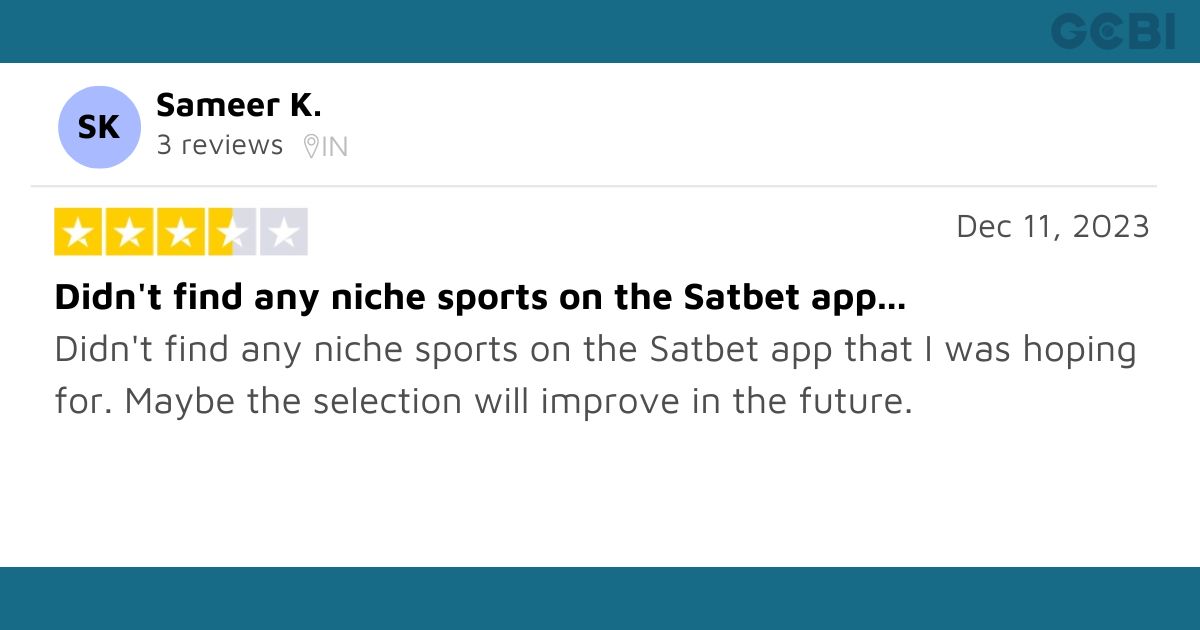 satbet app review by Sameer