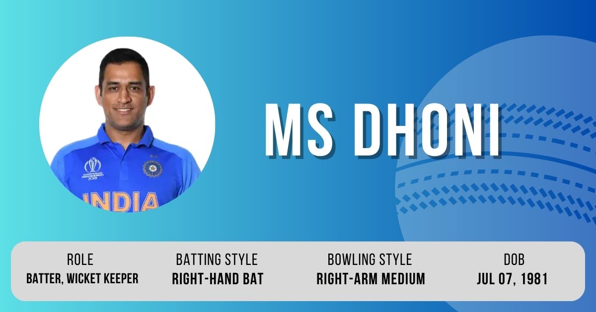 MS Dhoni