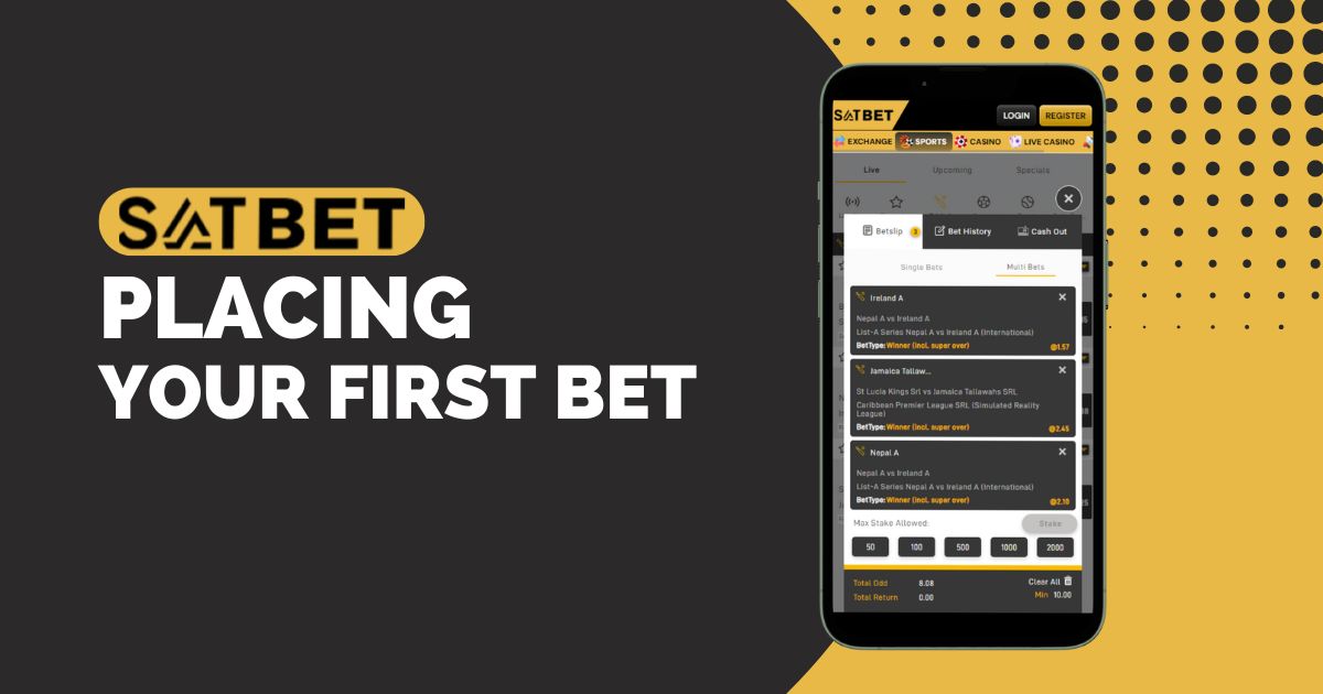 satbet cricket betting bet