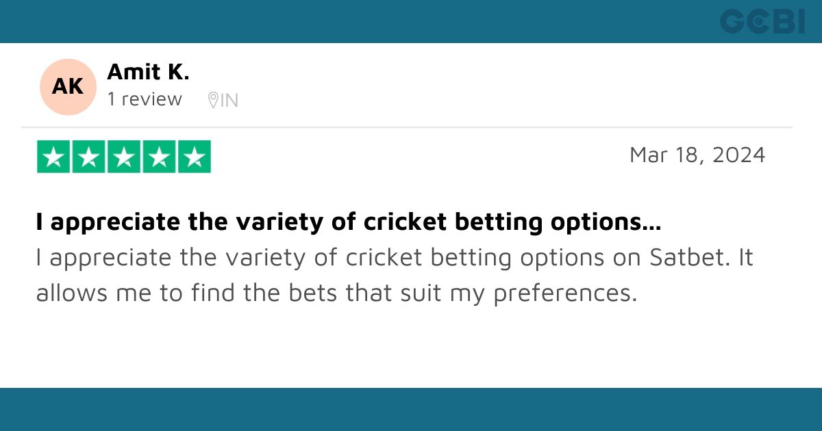 satbet cricket betting review by Amit