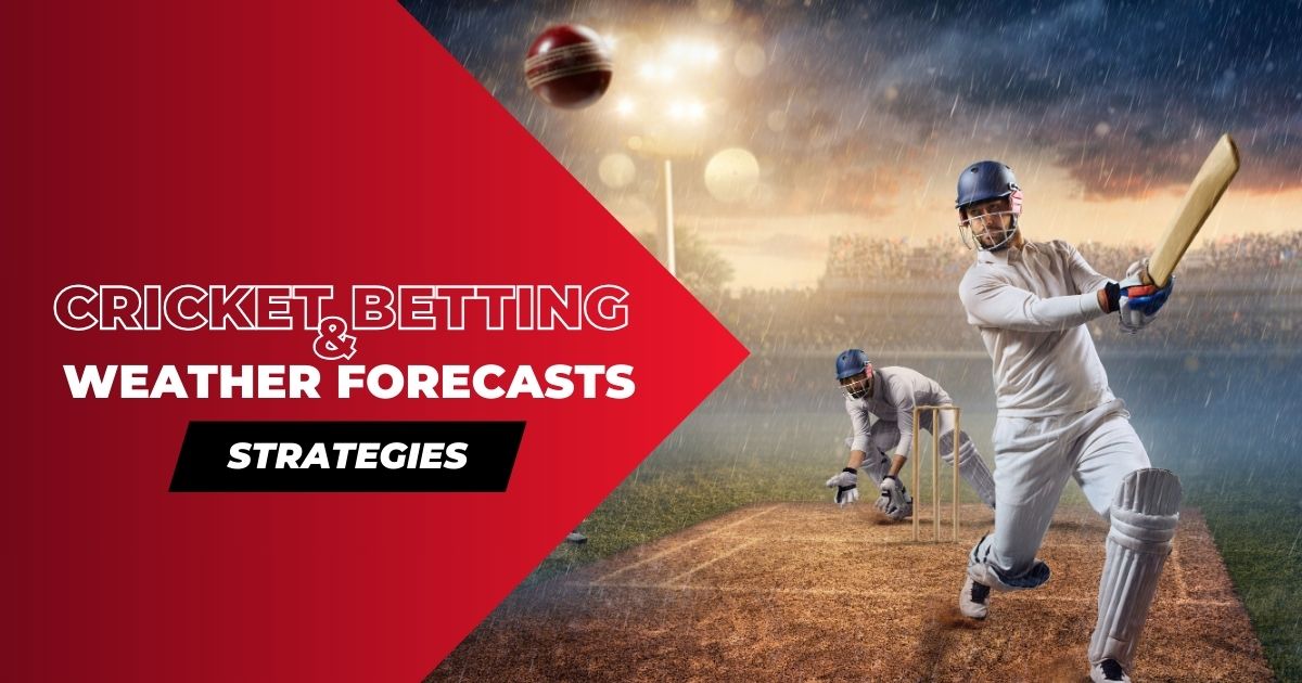 strategies for cricket betting based on weather forecasts