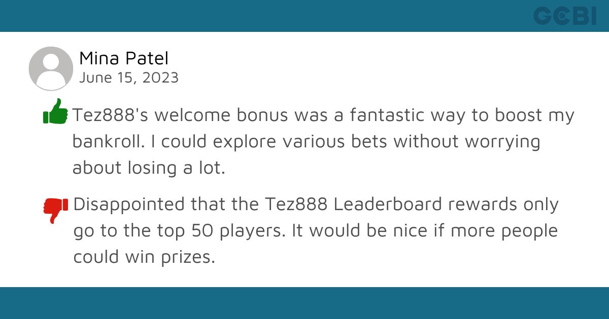 tez888 bonus review by mina