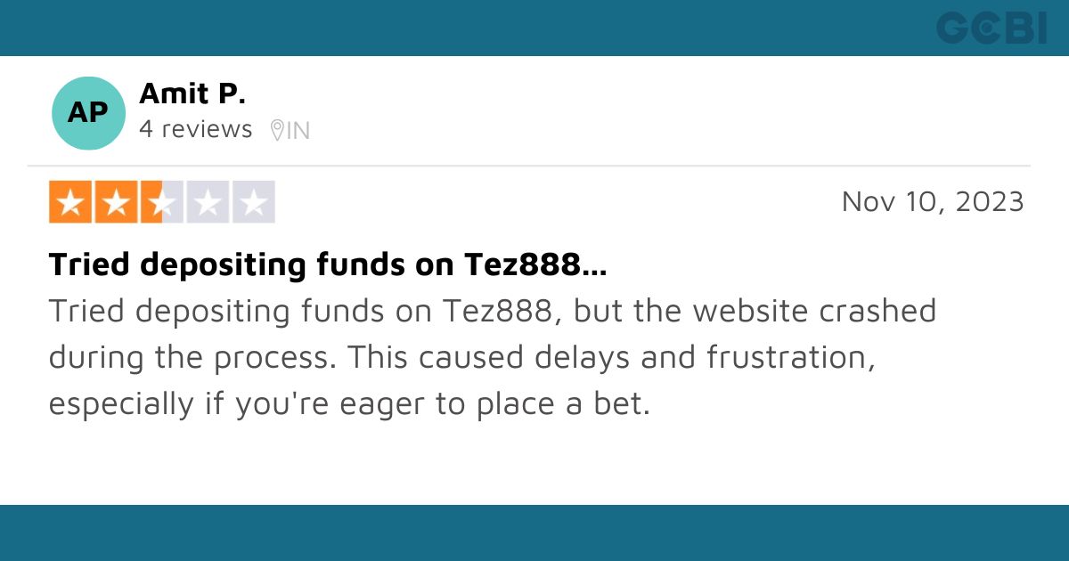 tez888 payment methods review by amit